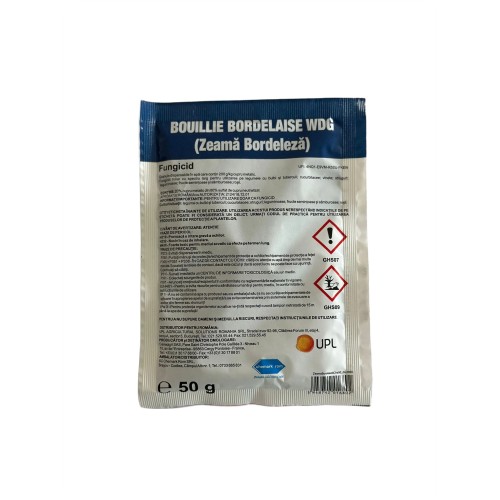 Fungicid Zeama bordeleza - 50 g