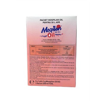 Pachet Insecticid Mospilan Oil 20 SG pentru 50 l apa
