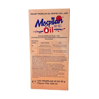 Pachet Insecticid Mospilan Oil 20 SG pentru 100 l apa